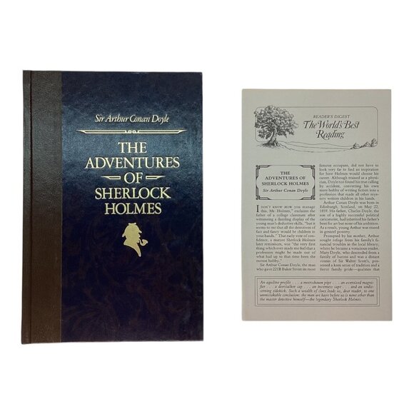 The Adventures Of Sherlock Holmes by Sir‎ Arthur Conan Doyle Readers Digest 1987 - Picture 1 of 5